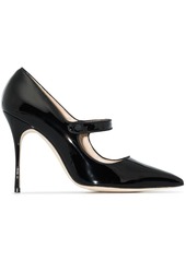 Manolo Blahnik Campari 105mm pointed-toe pumps