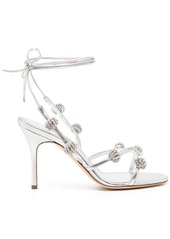 Manolo Blahnik crystal-detail 90mm sandals