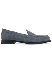 Manolo Blahnik Dineguardo Denim Loafers