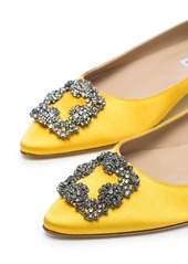 Manolo Blahnik Hangisi buckle-detail ballerina shoes