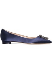 Manolo Blahnik Hangisi appliqué flat pumps