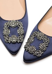 Manolo Blahnik Hangisi appliqué flat pumps