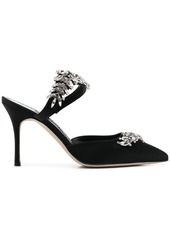 Manolo Blahnik Lurum 90mm embellished pumps