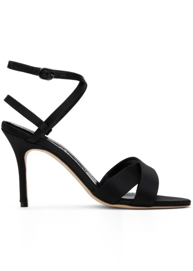 Manolo Blahnik Black Tormenfa Heeled Sandals