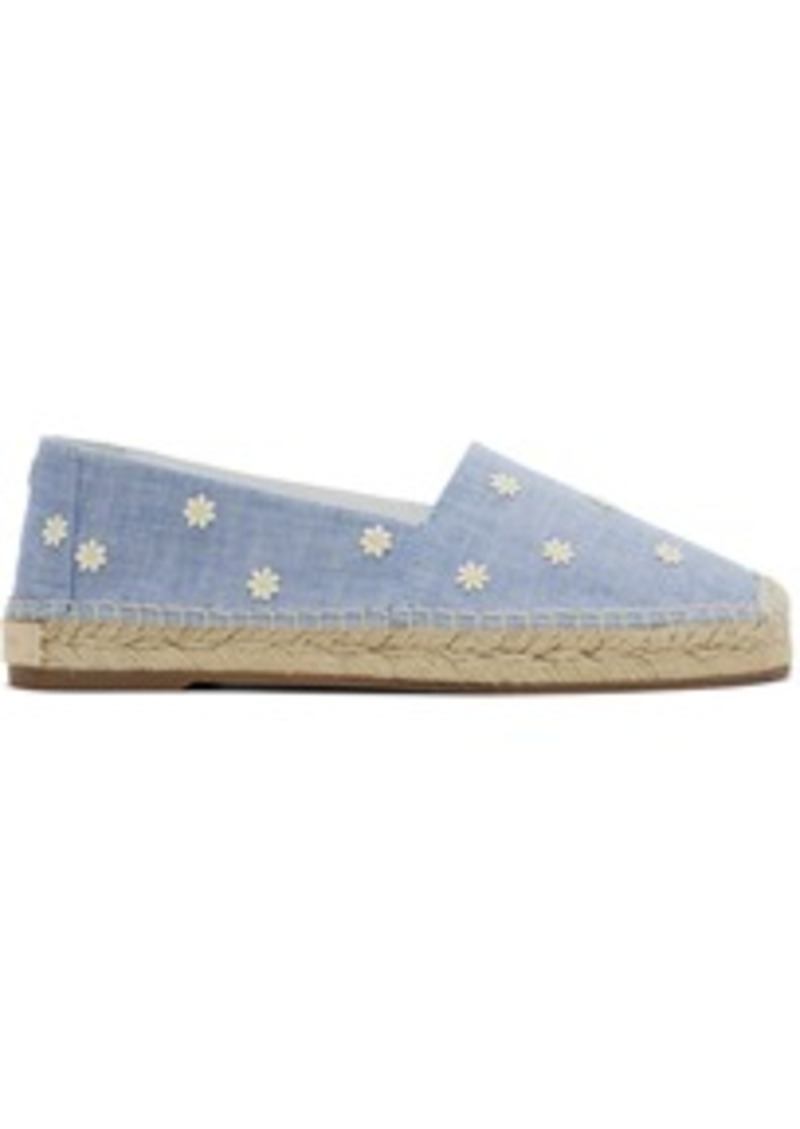 Manolo Blahnik Blue Susille Espadrilles