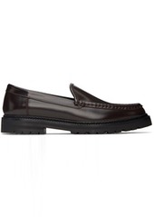 Manolo Blahnik Brown Dineralo Loafers