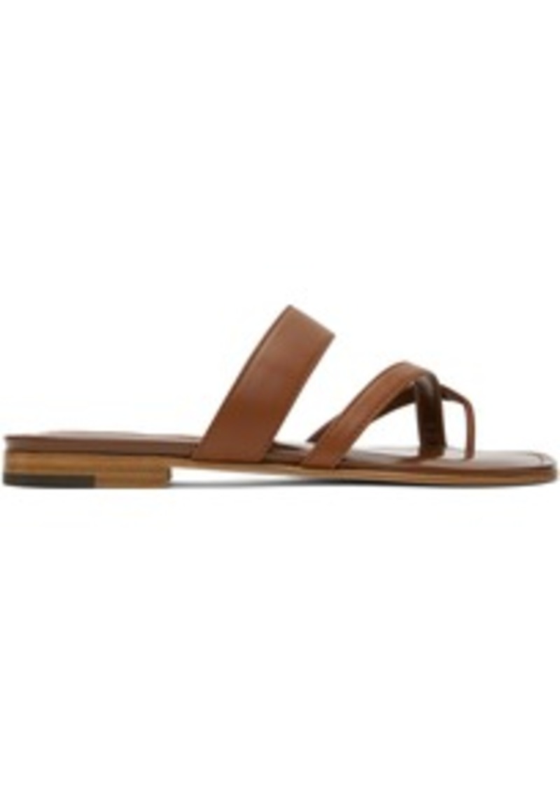 Manolo Blahnik Brown Susa Sandals