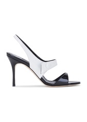 Manolo Blahnik Climnetra 90 Patent Sandal