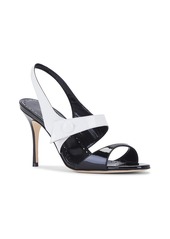 Manolo Blahnik Climnetra 90 Patent Sandal