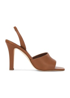 Manolo Blahnik Clotilde 105 Leather Sandal