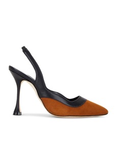 Manolo Blahnik Goga 105 Suede Pump