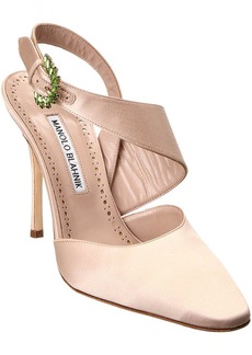 Manolo Blahnik Hafela 105 Satin Pump