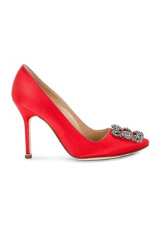 Manolo Blahnik Hangisi 105 Satin Pump