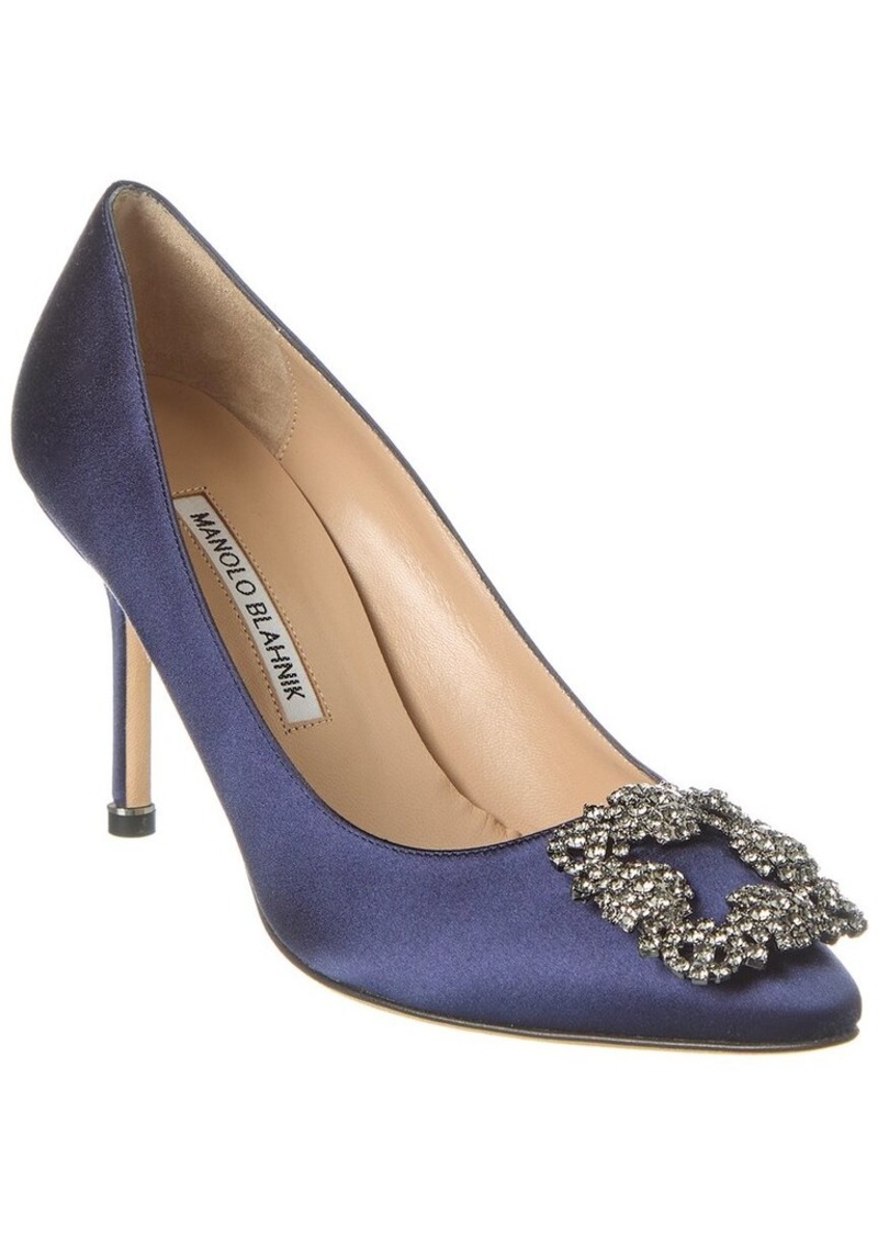 Manolo Blahnik Hangisi 70 Satin Pump