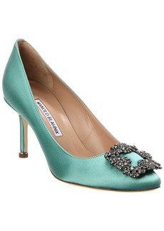 Manolo Blahnik Hangisi 90 Satin Pump