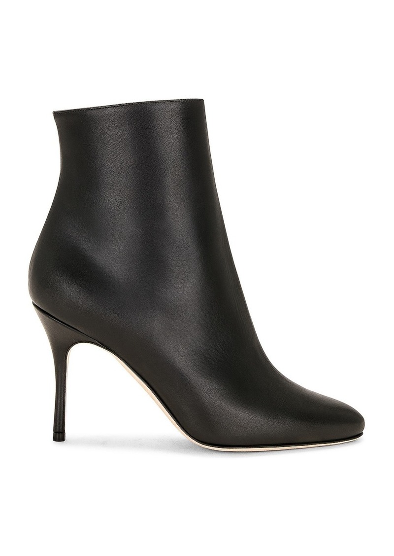 Manolo Blahnik Insopo 90 Leather Boot