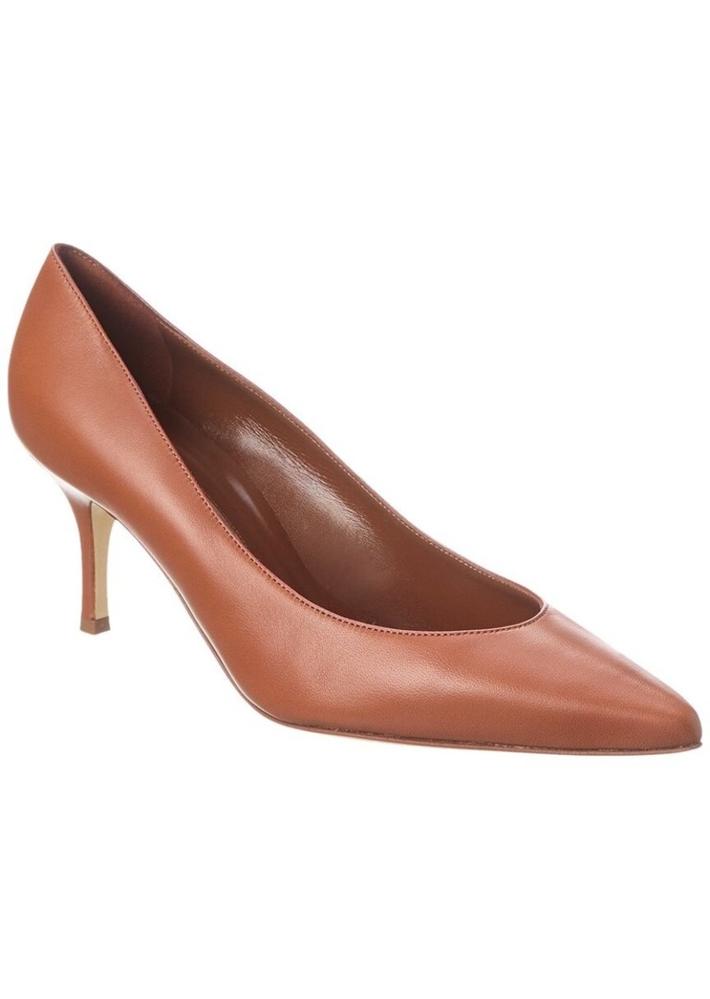 Manolo Blahnik Kietta 70 Leather Pump