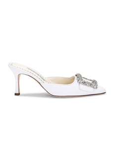 Manolo Blahnik Maysale Jewel 70 Mule