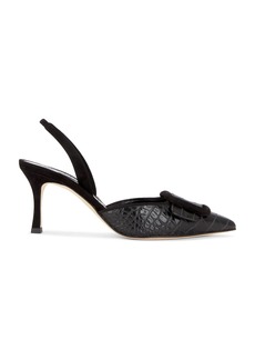 Manolo Blahnik Mayslibi 70 Nappa Pump