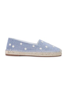 Manolo Blahnik Susille Chambray Espadrilles