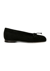 Manolo Blahnik Veralli Suede Ballet Flat