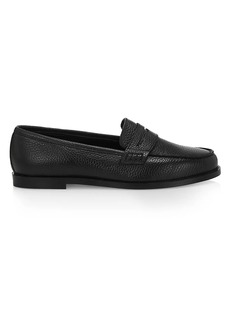 Manolo Blahnik Perrita Leather Loafers