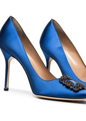 Manolo Blahnik Hangisi 105mm appliqué pumps