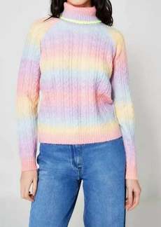 Manoush Rainbow Sweater In Pastel