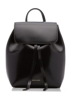 Mansur Gavriel - Women's Mini Lady Leather Backpack - Black - Moda Operandi