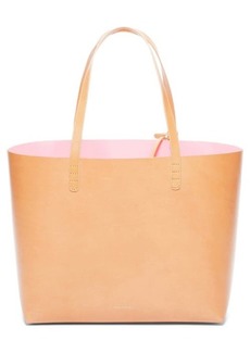 Mansur Gavriel Large Leather Tote in Cammello/Rosa at Nordstrom