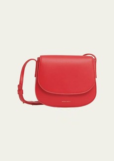 Mansur Gavriel Mini Apple Leather Crossbody Bag