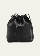 Mansur Gavriel Mini Drawstring Leather Bucket Bag