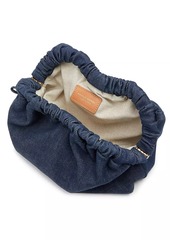 Mansur Gavriel Mini Cloud Denim Clutch