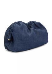 Mansur Gavriel Mini Cloud Denim Clutch