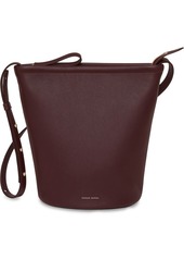 Mansur Gavriel zip-top leather bucket bag