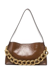 MANU Atelier creased-detail leather shoulder bag