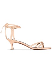 MANU Atelier Lace 50mm strappy sandals