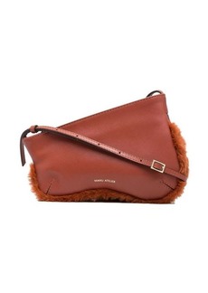 MANU ATELIER Mini Curve Bag leather shoulder bag