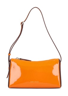 MANU Atelier Mini Prism Patent Leather Shoulder Bag
