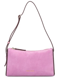 MANU Atelier Mini Prism Suede & Leather Shoulder Bag