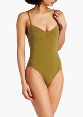 Mara Hoffman - Gigi underwired swimsuit - Green - XS