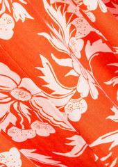 Mara Hoffman - Perdita floral-print hemp maxi dress - Red - US 00
