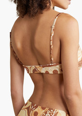 Mara Hoffman - Carla printed bikini top - Brown - XS