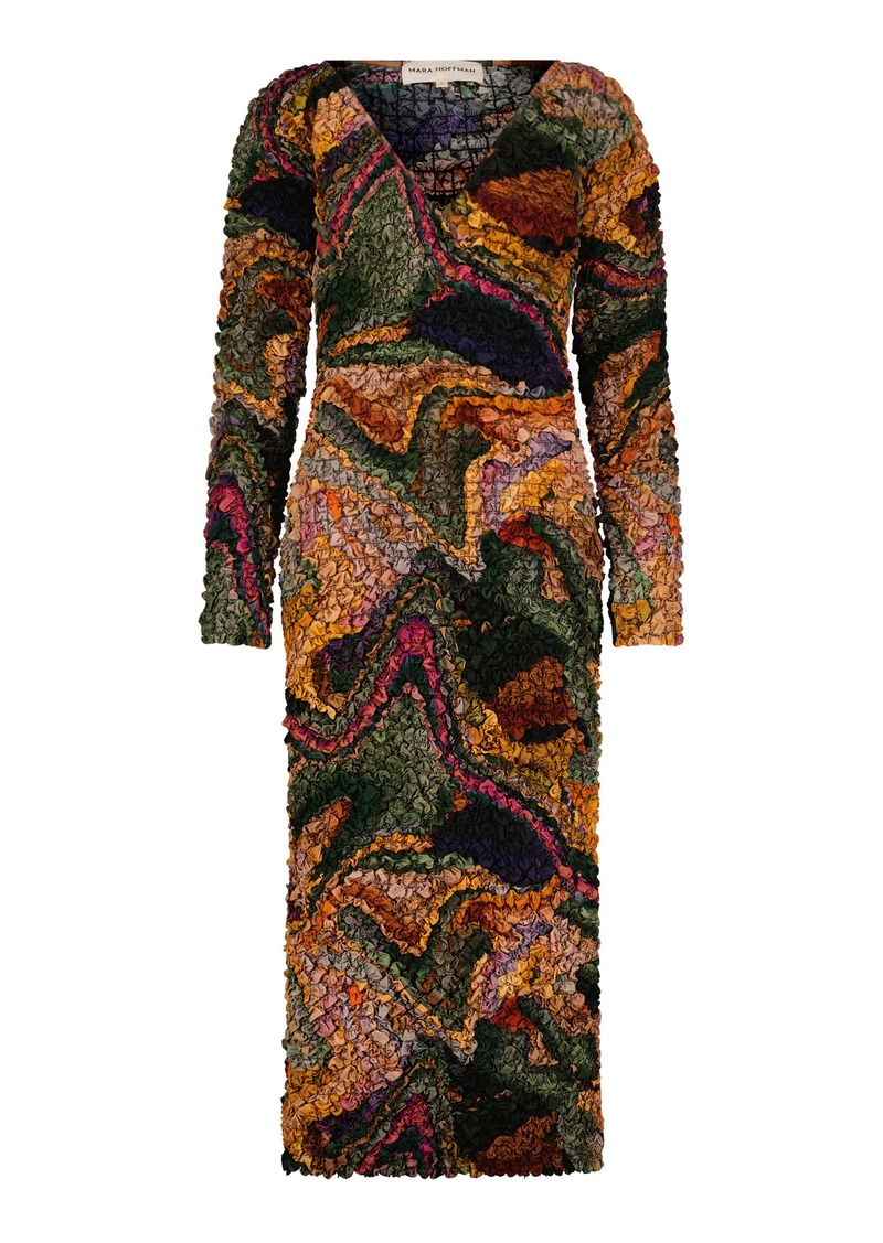 Mara Hoffman - Eliza Textured Maxi Dress - Multi - XXL - Moda Operandi