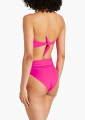 Mara Hoffman - Goldie tie-front bikini briefs - Pink - XS