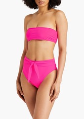 Mara Hoffman - Goldie tie-front bikini briefs - Pink - XS