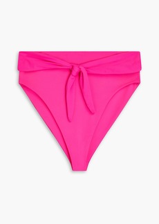 Mara Hoffman - Goldie tie-front bikini briefs - Pink - XS