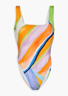 Mara Hoffman - Idalia printed swimsuit - Orange - XS