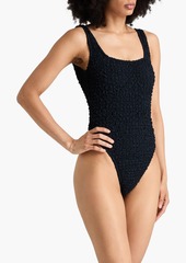 Mara Hoffman - Isa popcorn swimsuit - Blue - XXS