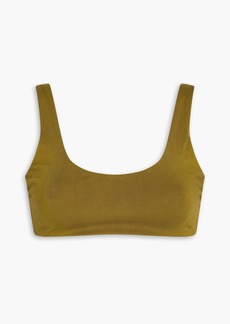 Mara Hoffman - Lira stretch-TENCEL™ bikini top - Green - XS